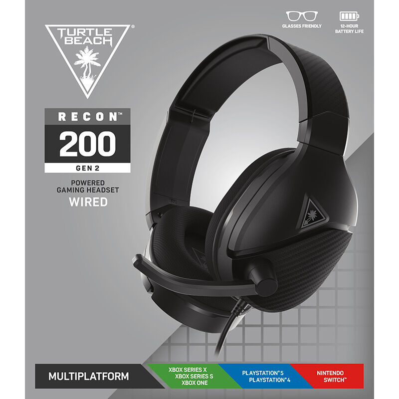 Turtle Beach Recon 200 Gen 2 Powered Gaming Headset for Xbox