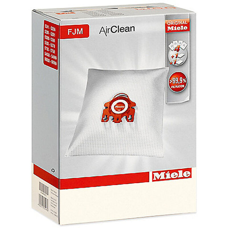 Dust Bag Set HyClean 3D FJM + Filters for Vacuum Cleaner Miele