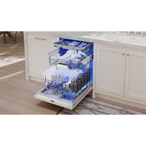 Thermador Sapphire Series 24 in. Top Control Smart Dishwasher with 44 dBA Sound Level, 3rd-Rack & StarDry - Custom Panel Ready, Custom Panel Required, hires