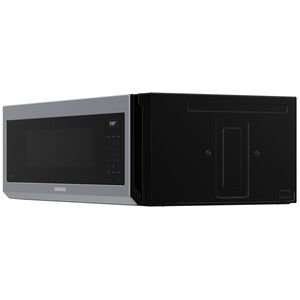 Samsung 30 in. 1.1 cu. ft. Low Profile Smart Over-the-Range Microwave with 550 CFM & Sensor Cooking - Stainless Steel, Stainless Steel, hires