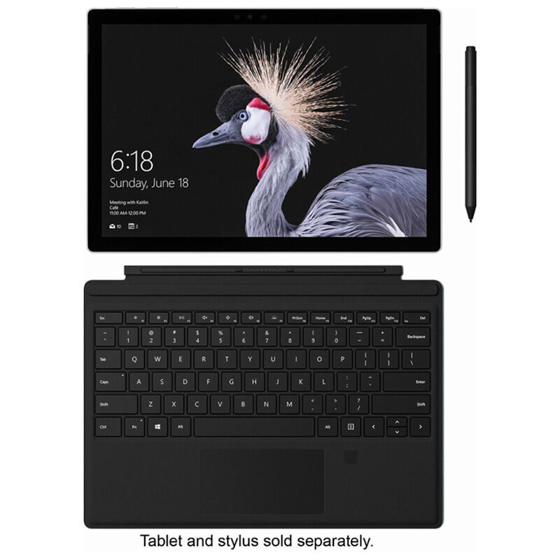 nationale vlag ga winkelen browser Microsoft Surface Pro Type Cover with Fingerprint Reader - Black | P.C.  Richard & Son