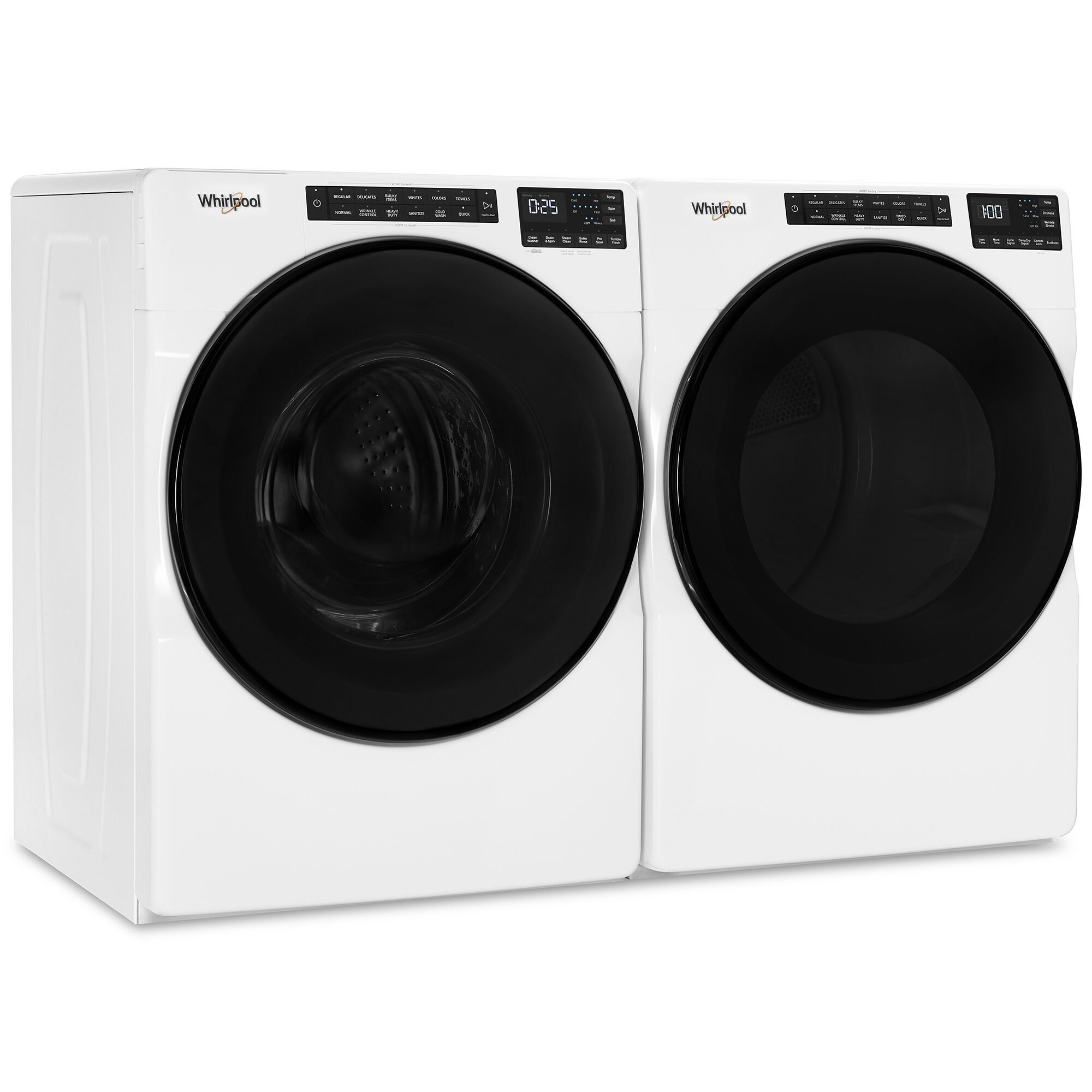 Whirlpool 27 in. 7.4 cu. ft. Stackable Gas Dryer with 36 Dryer 