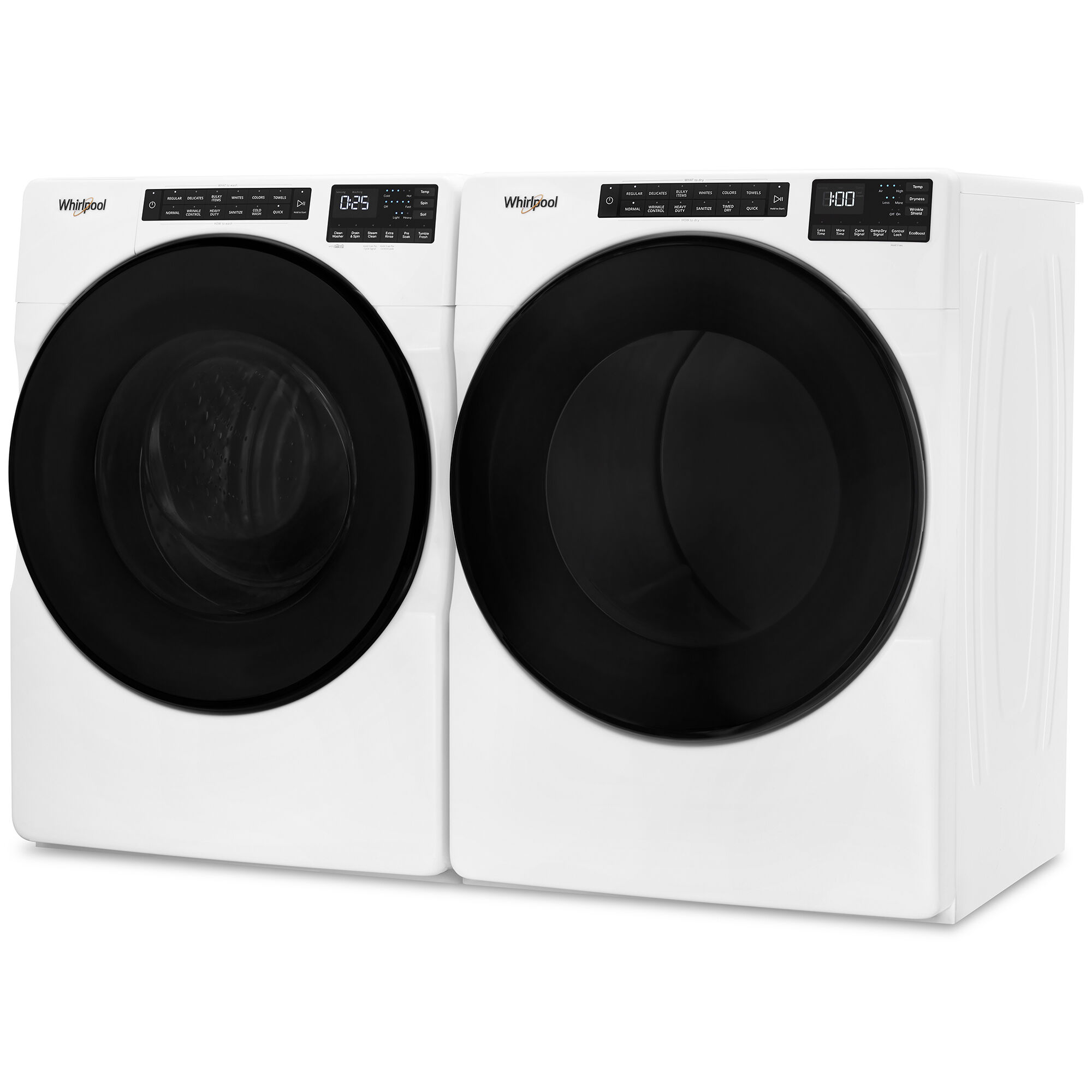 Whirlpool 27 in. 7.4 cu. ft. Stackable Gas Dryer with 36 Dryer 