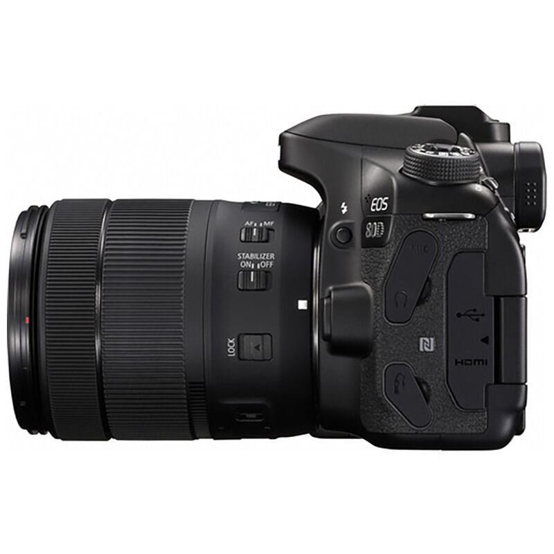 Canon EOS 80D DSLR Camera with 18-135mm Lens - Black | P.C. 