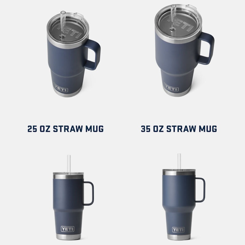 Yeti Rambler® Mug with Straw Lid - 35 oz. (Min Qty 6)