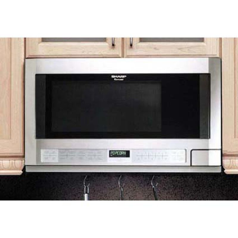 Sharp R1214T 1.5 Cu. ft. Stainless Steel Over-the-Counter Microwave