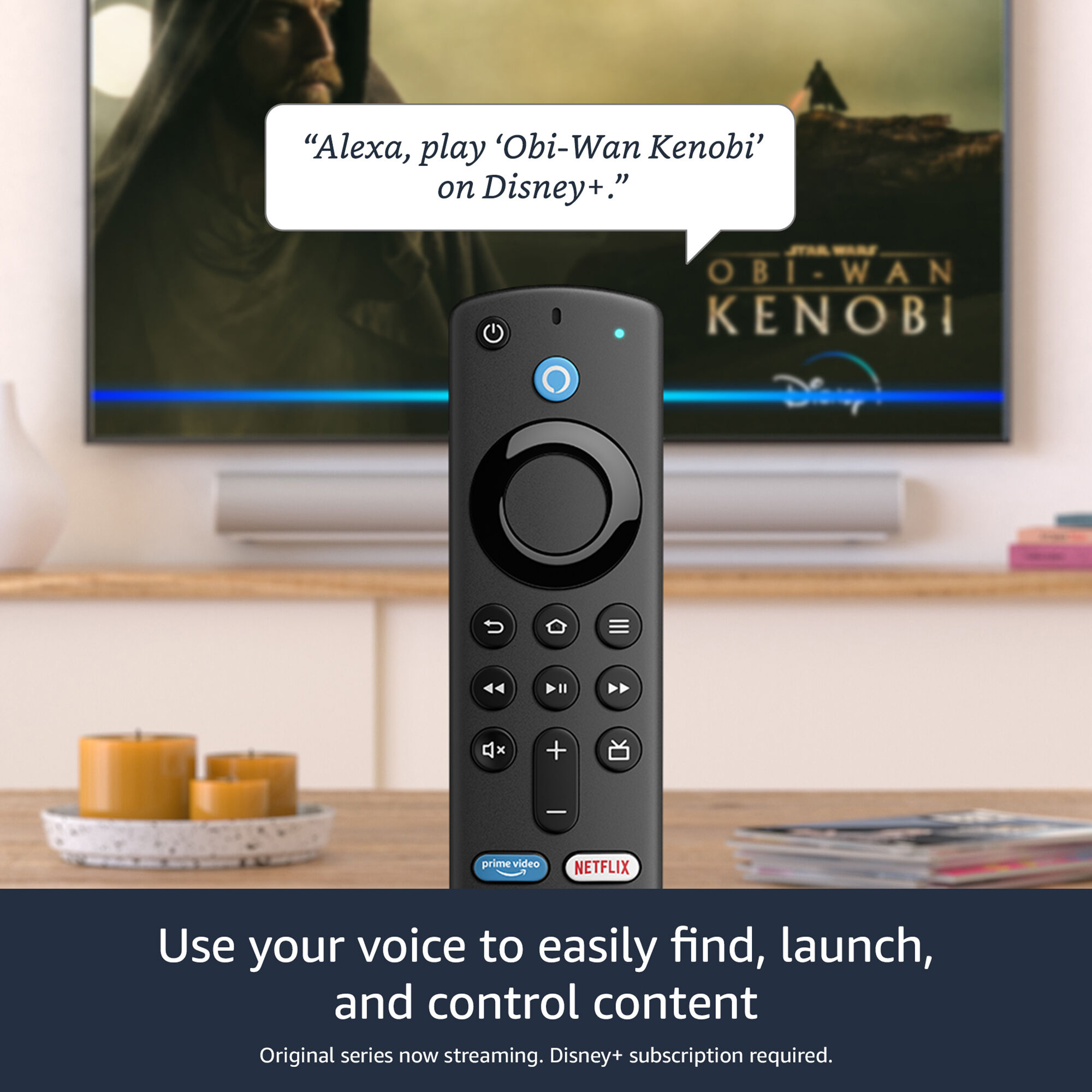 Amazon Fire TV Stick 4K Max streaming device, Wi-Fi 6E, Alexa Voice Remote  (Includes TV Controls)