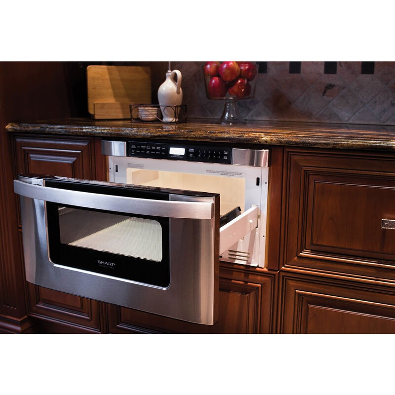 Sharp Insight 1.2 cu. ft. Stainless Steel Microwave Drawer Oven