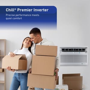 Friedrich Chill Premier Series 24,000 BTU Smart Energy Star Window/Wall Air Conditioner with Inverter, 3 Fan Speeds, Sleep Mode & Remote Control - White, , hires