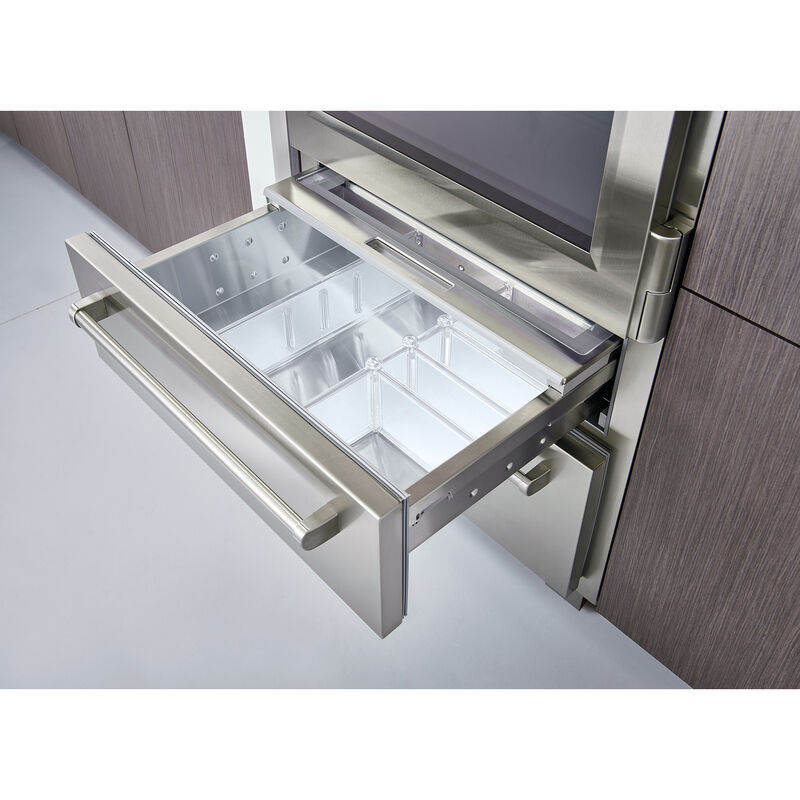 Sub-Zero 36 PRO Refrigerator/Freezer with Glass Door (PRO3650G)