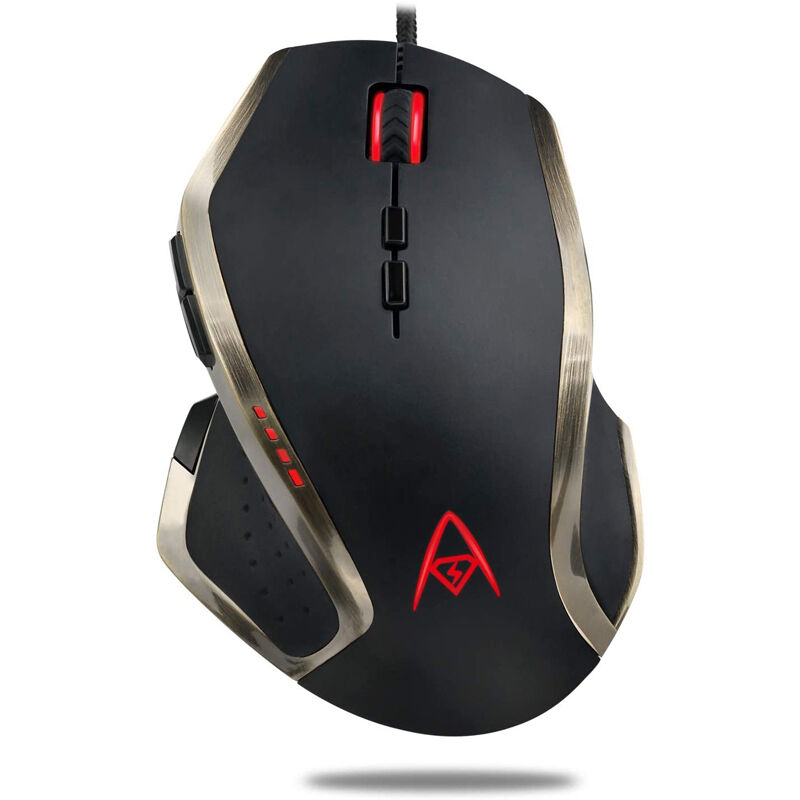 Adesso Multi-color 9-Button Programmable Gaming Mouse