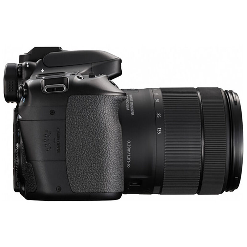 Cámara Canon EOS 80D DSLR con lente de 18-135mm – TechCam Comercial