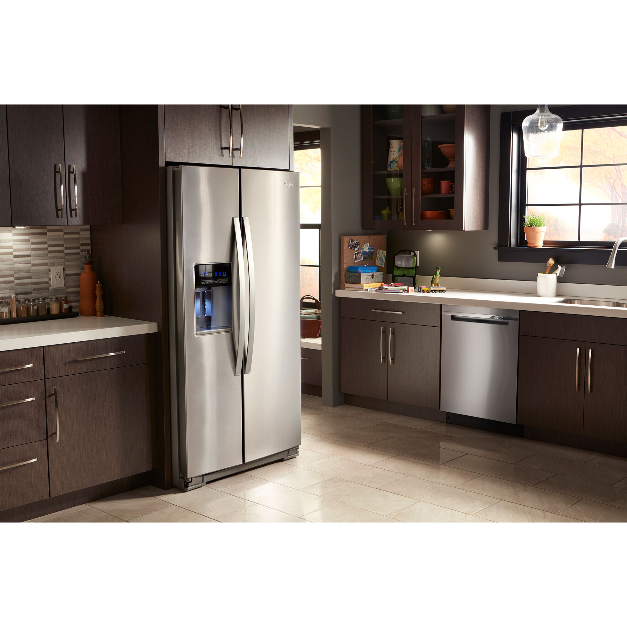 Whirlpool 36 in. 20.6 cu. ft. Counter Depth Side-by-Side