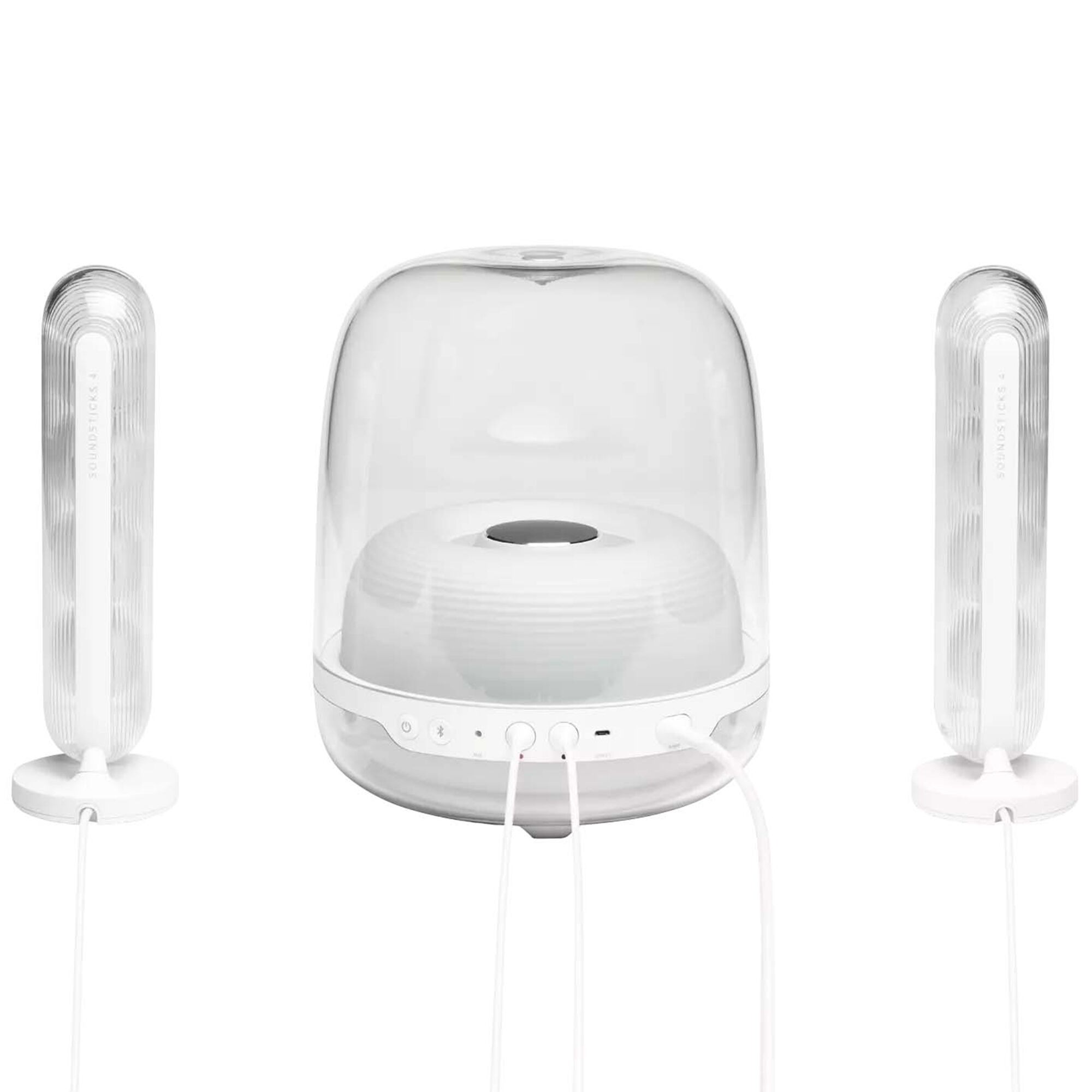 Harman Kardon SoundSticks 4 Bluetooth Speaker System - White