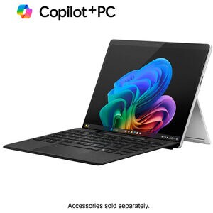 Microsoft - Surface Pro - Copilot+ PC - 13" - Snapdragon X Plus - 16GB Memory - 256GB SSD - Device Only (11th Edition) - Platinum, , hires