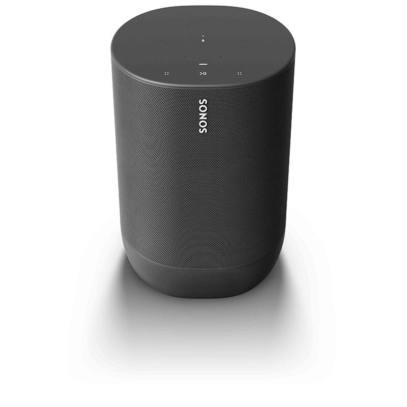 Sonos Move 2 Portable Smart Speaker with 24-Hour Battery Life, Bluetooth,  and Wi-Fi (Black)
