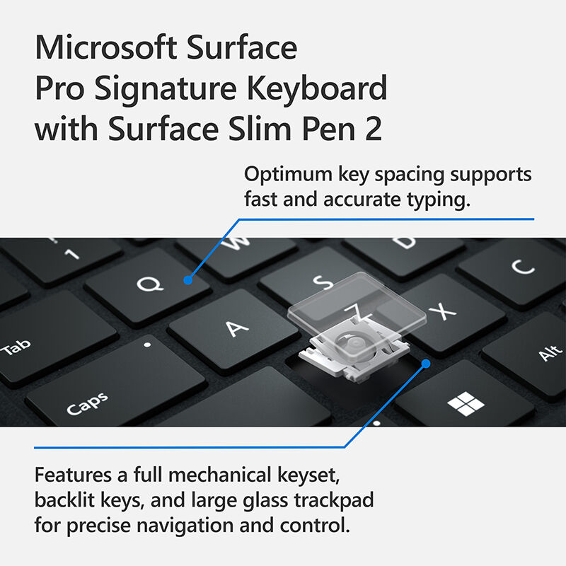 Microsoft Surface Pro Signature Keyboard with Slim Pen 2 