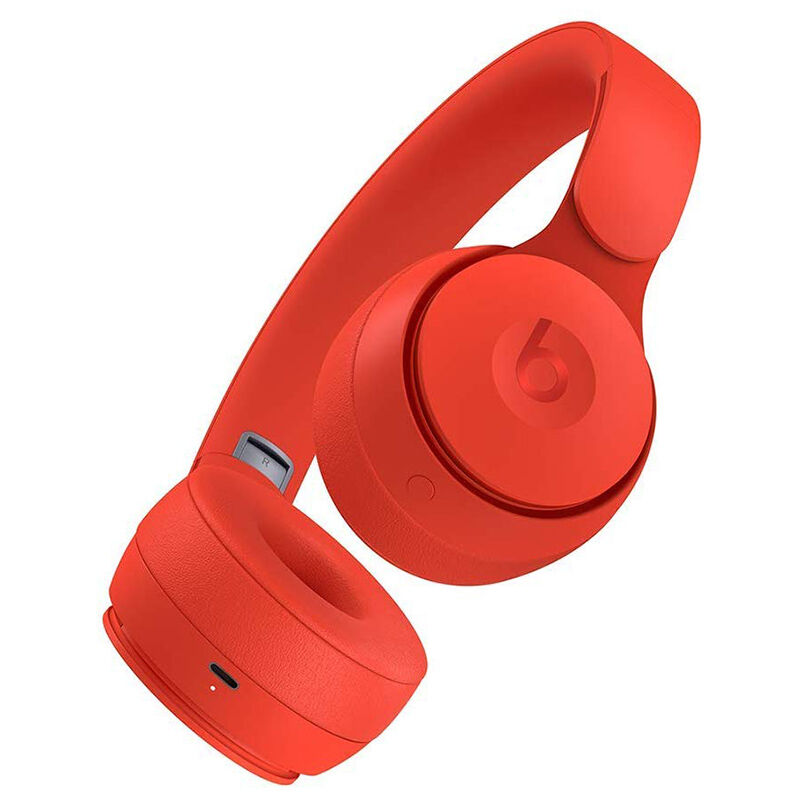 Beats by Dre - Solo Pro Wireless Noise Cancelling On-Ear Headphones - Red