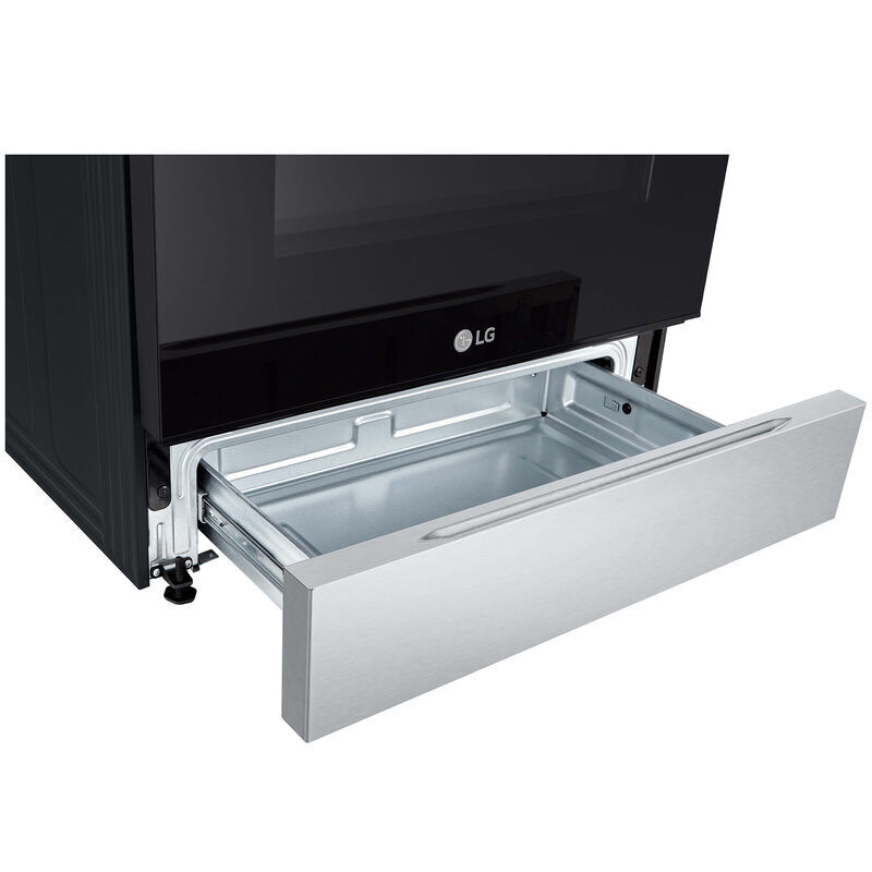 LG 30 in. 5.8 cu. ft. Smart Oven Slide-In Gas Range with 5 Sealed Burners - Printproof Stainless Steel, , hires