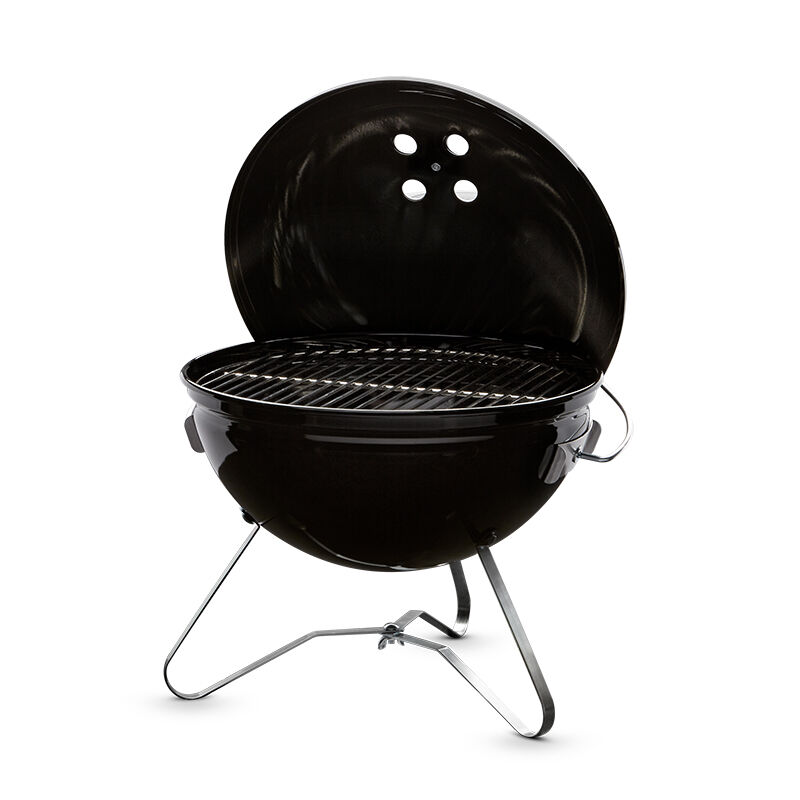 Weber Smokey Joe 14 in. Portable Charcoal Grill - Black, , hires