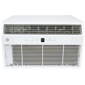 GE 8,300 BTU Through-the-Wall Air Conditioner with 3 Fan Speeds, Sleep Mode & Remote Control - White, , hires