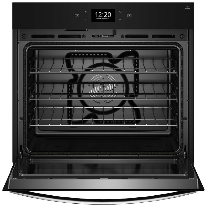 30 in. 4.8 cu. ft. Built-In Single Electric Wall Oven Self-Cleaning in  Stainless Steel