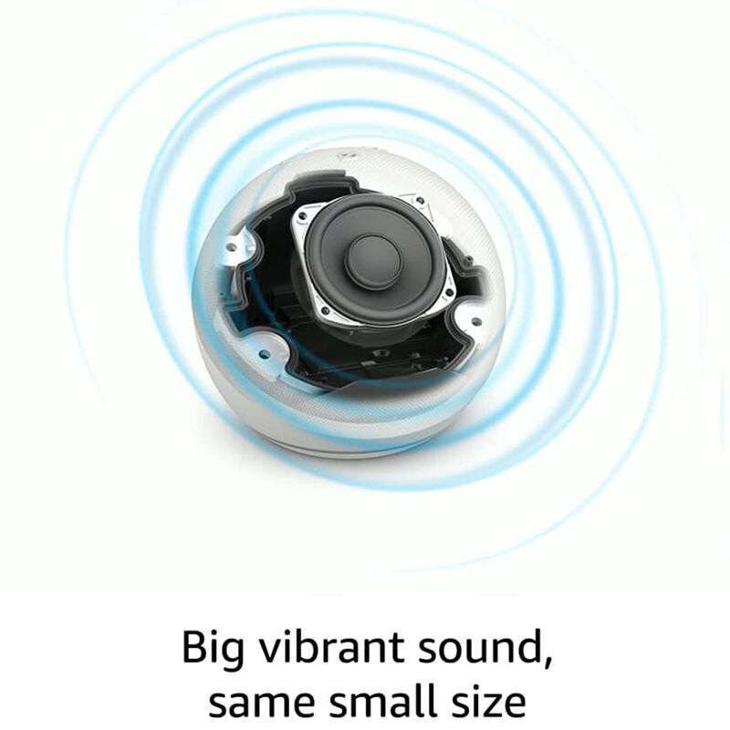2022 Echo Dot 5th Gen Smart Speaker with Clock, Cloud Blue