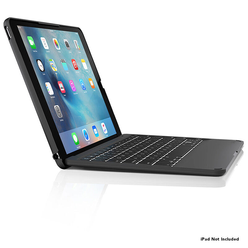 ZAGG Folio Keyboard For iPad Pro 9.7, Air 2 - Backlit Keys - Black
