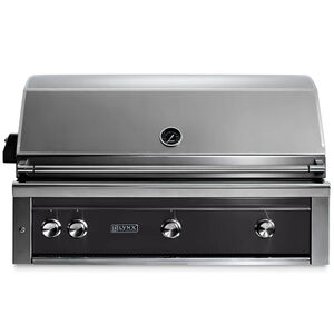 Lynx Professional 42 in. 2-Burner Built-In Natural Gas Grill with Rotisserie & Smoker Box - Obsidian Black, , hires