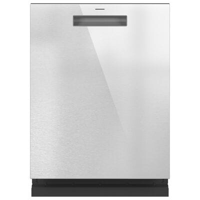 Cafe 24 in. Smart Built-In Dishwasher with Top Control, 39 dBA Sound Level, 16 Place Settings, 5 Wash Cycles & Sanitize Cycle - Platinum Glass | CDP888M5VS5