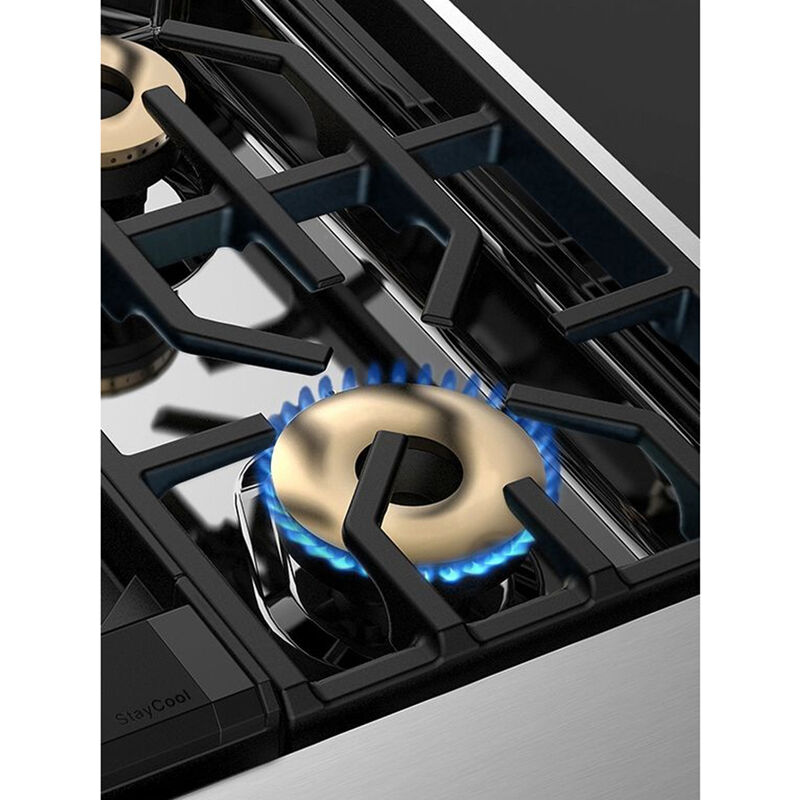 VGR73624GSS Viking 36 Professional 7 Series Gas Range with 4 Elevation  Burners and Griddle - Natural Gas - Stainless Steel