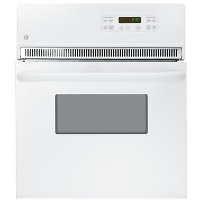 GE 24 in. 2.7 cu. ft. Electric Wall Oven With Self Clean - White | JRP20WJWW