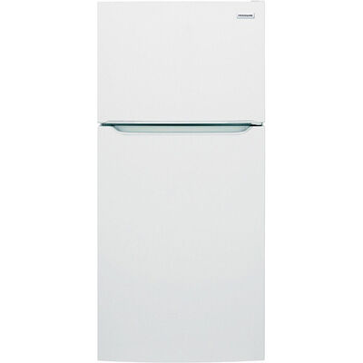 Frigidaire 30 in. 20.0 cu. ft. Top Freezer Refrigerator - White | FFHT2045VW