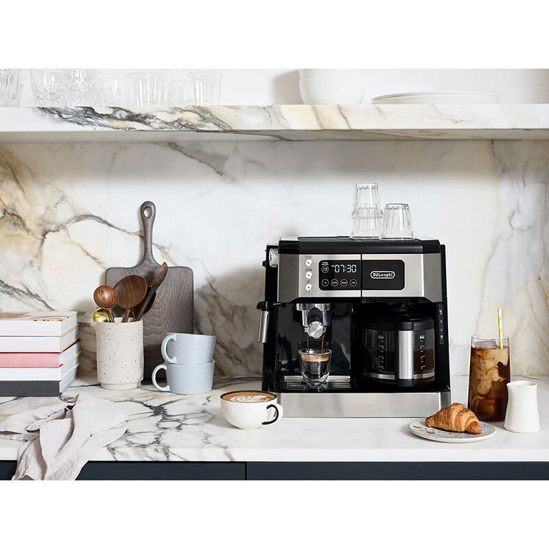 De'Longhi All-in-One Coffee & Espresso Maker, Cappuccino, Latte Machine +  Advanced Milk Frother