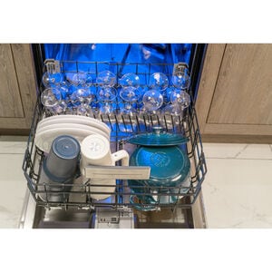 Thermador Star Sapphire 24 in. Smart Built-In Dishwasher with Top Control, 42 dBA Sound Level, 16 Place Settings, 9 Wash Cycles & Sanitize Cycle - Stainless Steel, , hires