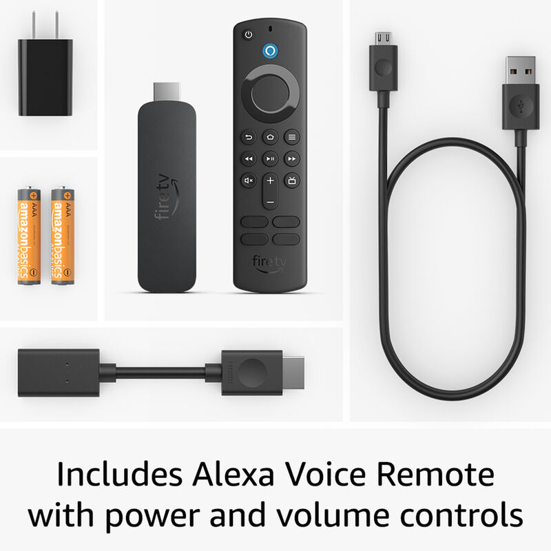 Fire TV Stick 4K streaming device with Alexa built in, Alexa Voice