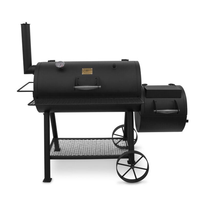 Char Broil Oklahoma Joe s Highland Offset Charcoal Grill Smoker