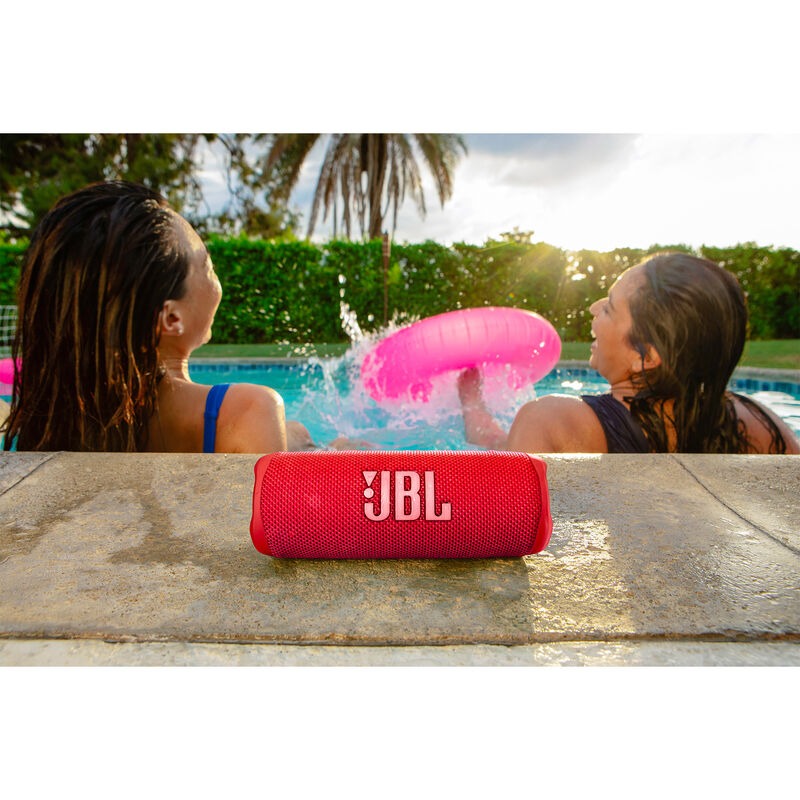 Richard Flip P.C. Red Speaker | 6 & JBL - Son Portable Bluetooth Waterproof