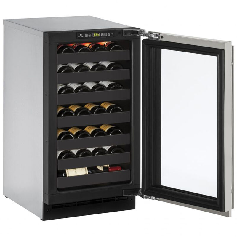U-Line 2000 Series 18 in. Undercounter Wine Cooler with Single Zone ...