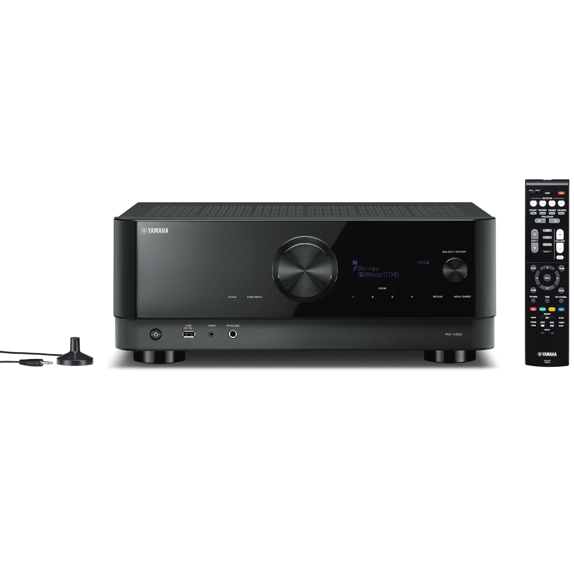 Yamaha RX-V6A 7.2-channel AV Receiver with 8K HDMI and MusicCast