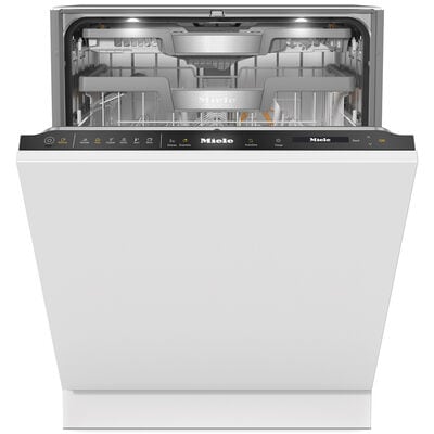 Miele 24 in. Top Control Smart Dishwasher with 39 dBA Sound Level & 3rd Rack - Custom Panel Ready | G7791SCVIK2O