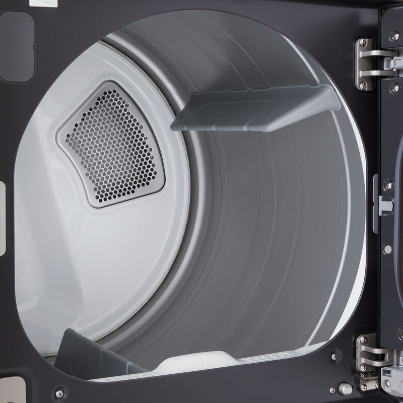 LG 27 in. 7.3 cu. ft. Smart Electric Dryer with EasyLoad Door & AI Sensor Dry - Matte Black, Matte Black, hires