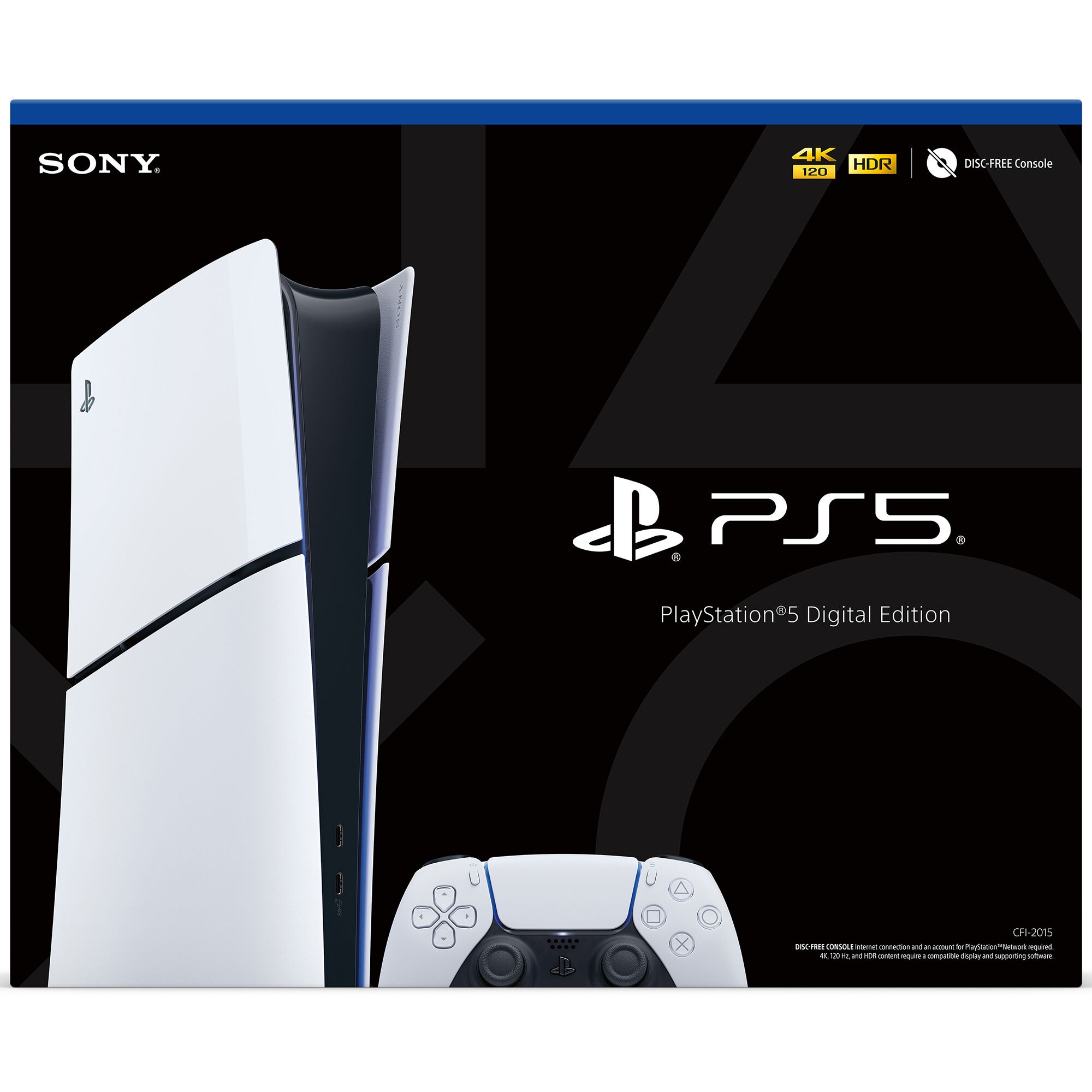 PlayStation 5 Slim Console Digital Edition - White | P.C. Richard 