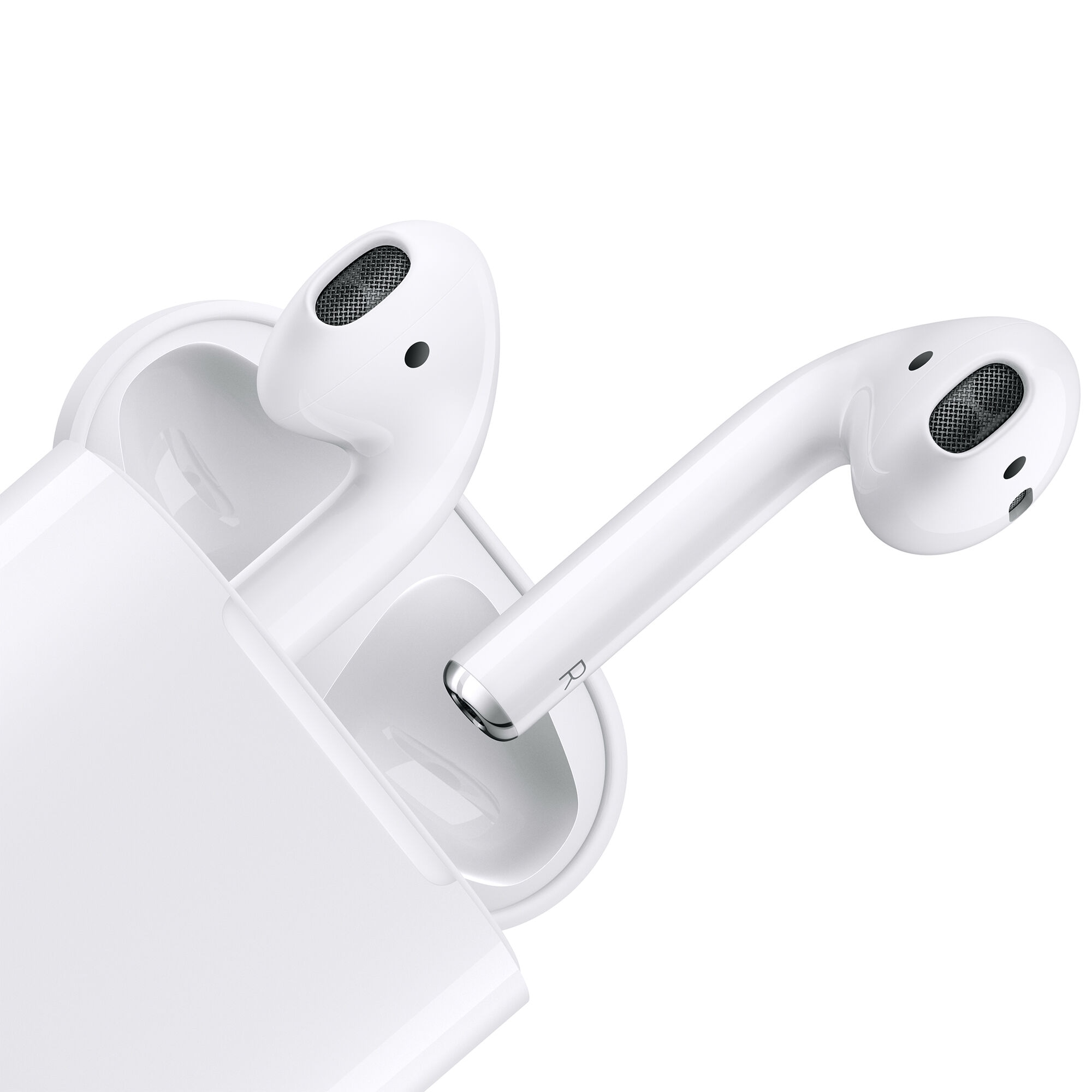 Apple AirPods In-Ear Wireless Headphones with Standard Charging Case (Gen  2) - White
