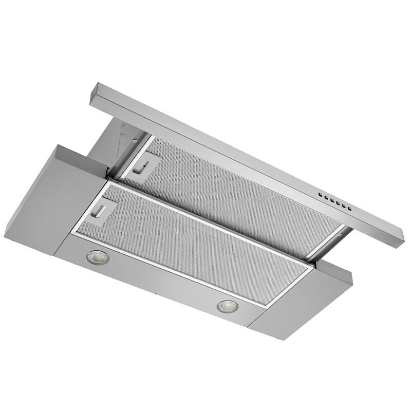 Broan EBS1 Series 30 in. Slide-Out Style Range Hood with 3 Speed ...