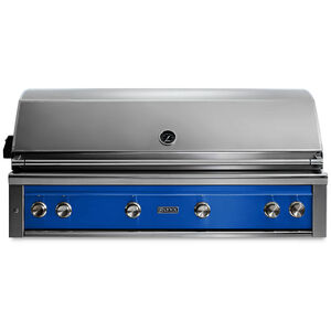 Lynx Professional 54 in. 3-Burner Built-In Liquid Propane Gas Grill with Rotisserie & Smoker Box - Pacific Blue, , hires