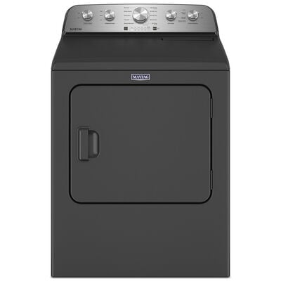 Maytag 29 in. 7.0 cu. ft. Gas Dryer with Steam Cycle & Sensor Dry - Volcano Black | MGD5430PBK