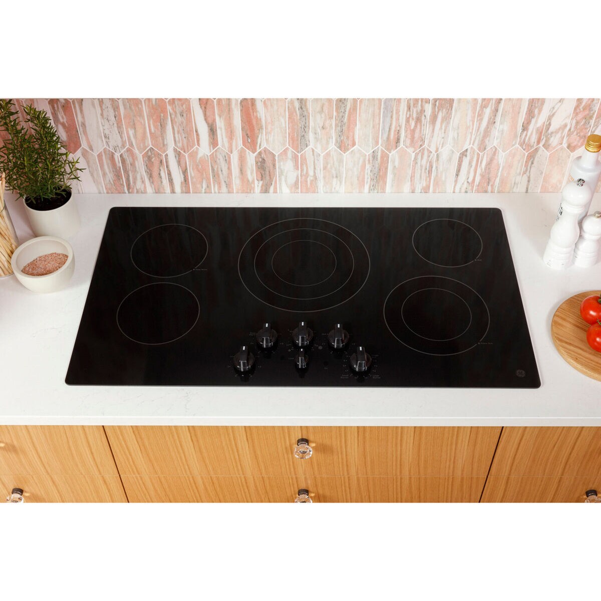 Ge 30 electric deals cooktop