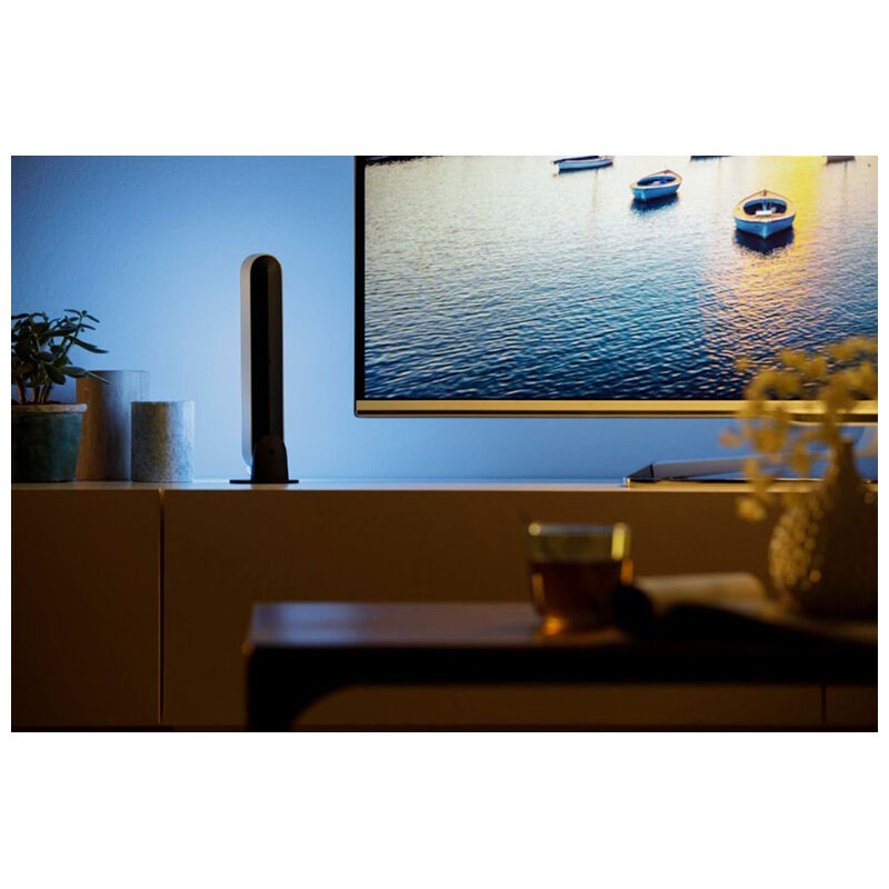 The Philips Hue Play Light Bars add a nice ambiance to your TV set up!