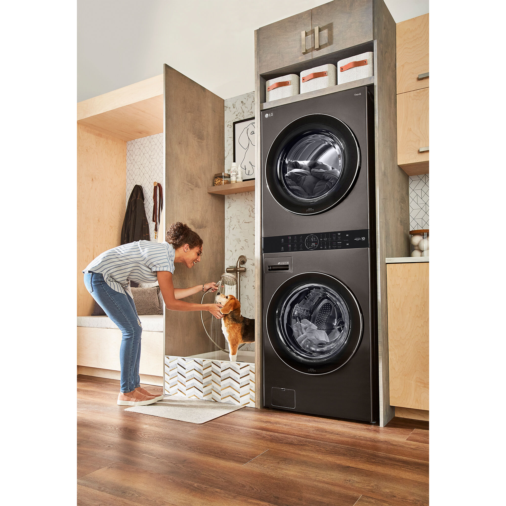 Washer dryer tower deals lg